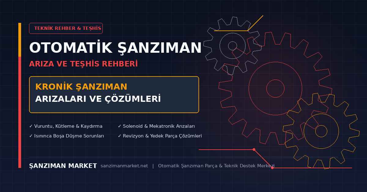 Şanzıman Yağ Kaçakları ve Sebepleri Nelerdir?